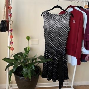 Float black dress on sale